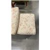 Image 3 : MID CENTURY SWIVEL CHAIR WITH FOOT STOOL
