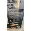 Image 2 : BELLA PRO SERIES 6 SLICE FRENCH DOOR TASTER OVEN WITH AIR FRY TECHNOLOGY - TESTED WORKING, RETAIL $4