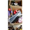 Image 2 : 2 BASKETS AND BOX OF KIDS TOYS, TRAIN