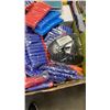 Image 8 : 2 TRAYS OF NEW ITEMS FLOOR PROTECTORS, SOAP DISPENSER, NERF DARTS AND MORE