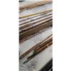 Image 3 : LOT OF VINTAGE FISHING RODS AND REELS
