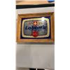Image 2 : PEPSI CRATE FOLK ART WAGON, LABATTS MIRRORED BEER ADVERT AND VINTAGE LEVEL