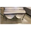 Image 2 : ROLLING STAND WITH MESH HANGING RACK