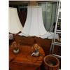 Image 7 : 2 MID CENTURY GLASS TABLE LAMPS