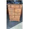 Image 1 : MAPLE 5 DRAWER CHEST OF DRAWERS