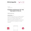 Image 1 : NEW FRIGIDAIRE PROFESSIONAL 79 INCH DUAL TRIM KIT MODEL TRMKTEZ2FL78, RETAIL $899