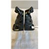 Image 1 : PAIR OF NATIVE DESIGNED STONE BOOKENDS, MADE IN CANADA