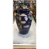 Image 1 : 13 INCH TALL SIGNED MOORCROFT VASE - APPROX 9 INCH DIAMETER