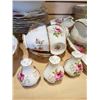 Image 10 : 110 PIECES ROYAL ALBERT AMERICAN BEAUTY CHINA - INCLUDES TEAPOT,  15 CUPS AND SAUCERS, SEEVING PIECE