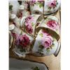Image 8 : 110 PIECES ROYAL ALBERT AMERICAN BEAUTY CHINA - INCLUDES TEAPOT,  15 CUPS AND SAUCERS, SEEVING PIECE