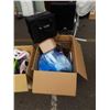 Image 1 : BOX OF ESTATE GOODS, SALOMON IRONY 6 WOMENS SKI BOOTS, KITCHENAID FOOD PROCESSOR