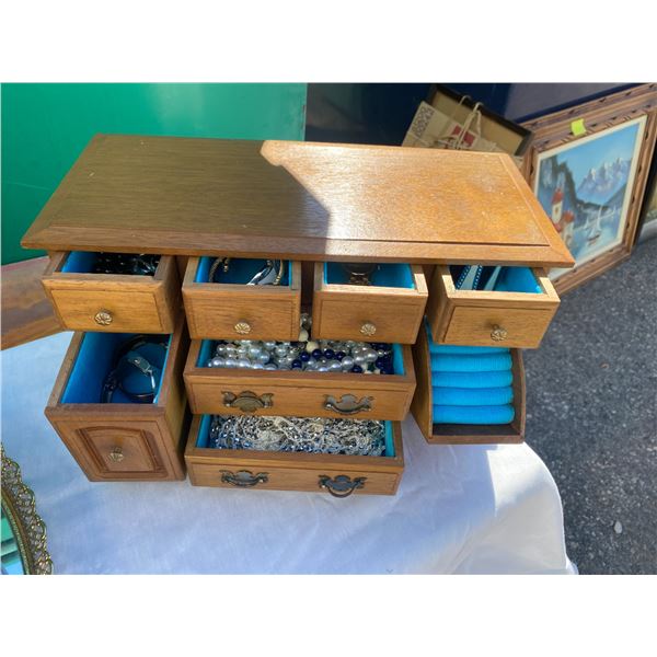 Jewelry box and contents