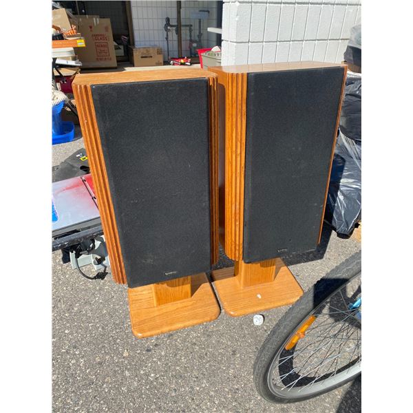 Two speakers