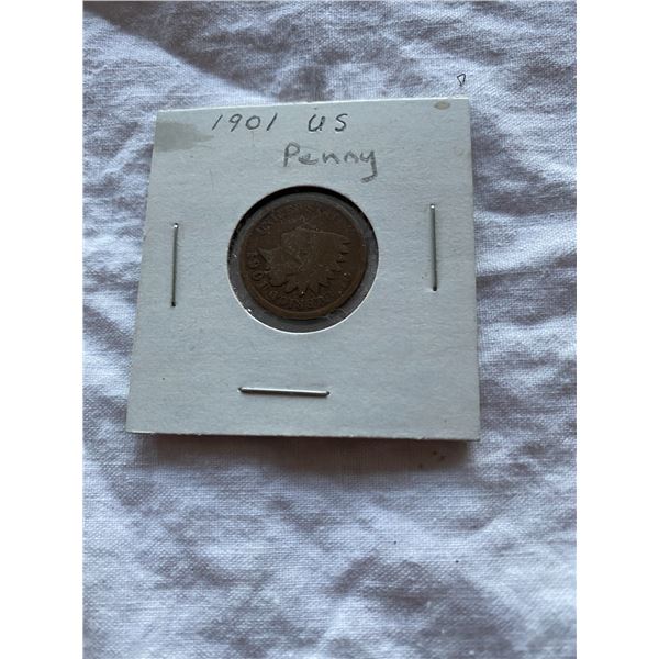 1901 US penny