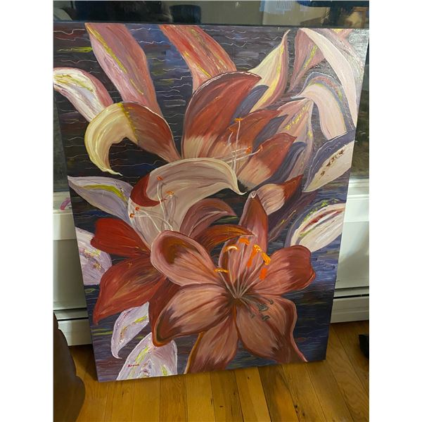 Canvas wall hanging 40"x30"