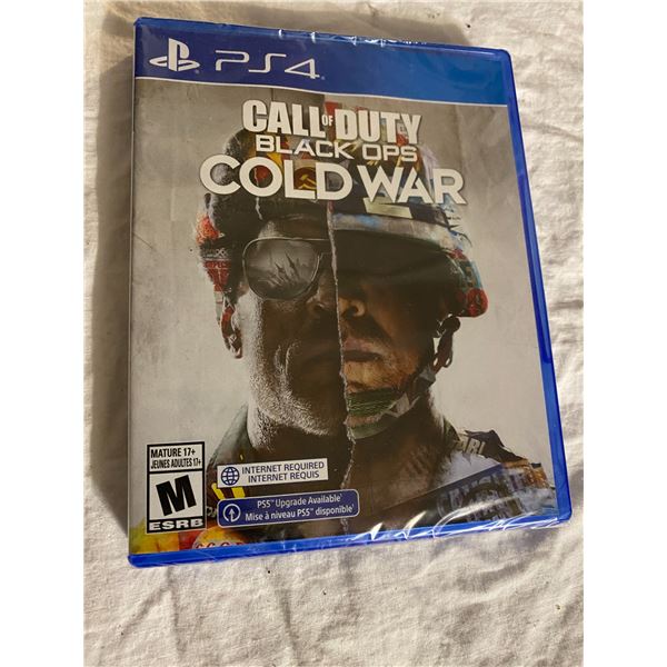 New sealed PS4 Call of Duty Black Ops Cold War
