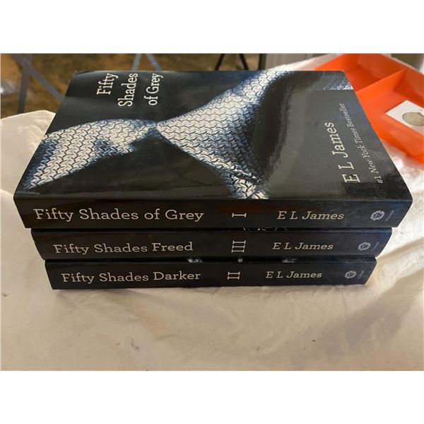Fifty shades of grey books