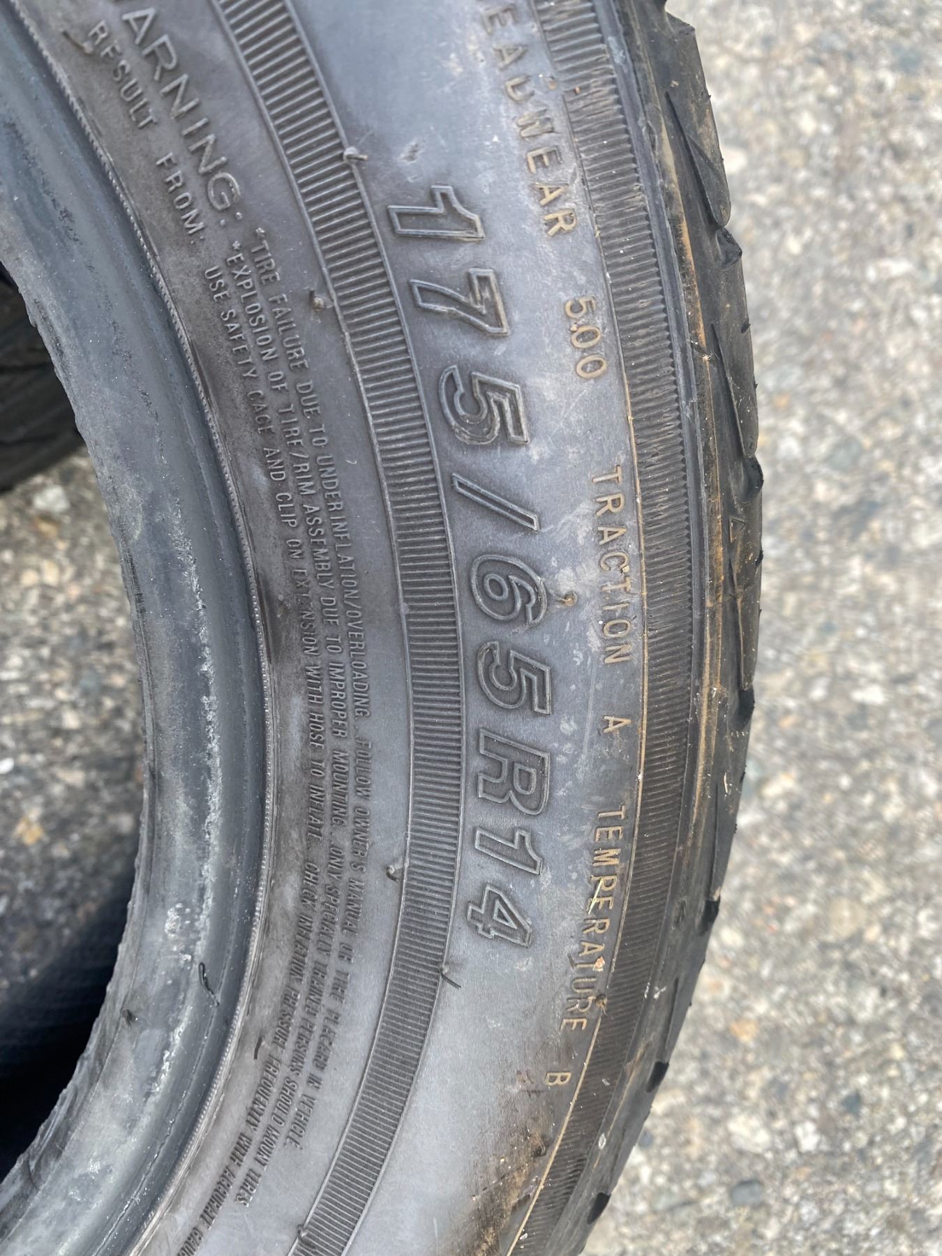 2 tires 175/65R14
