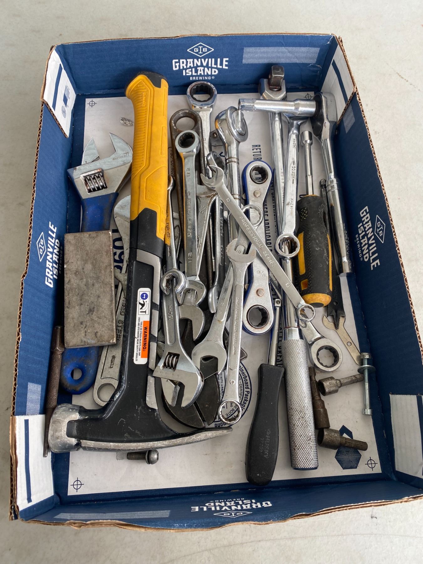 Assorted tools