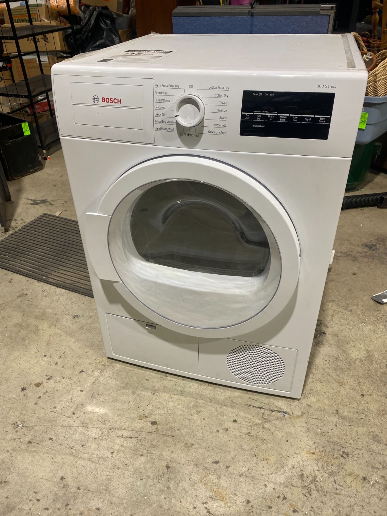 Bosch dryer looks new