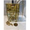 Image 1 : Display case with collectibles