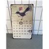 Image 1 : Tin calendar