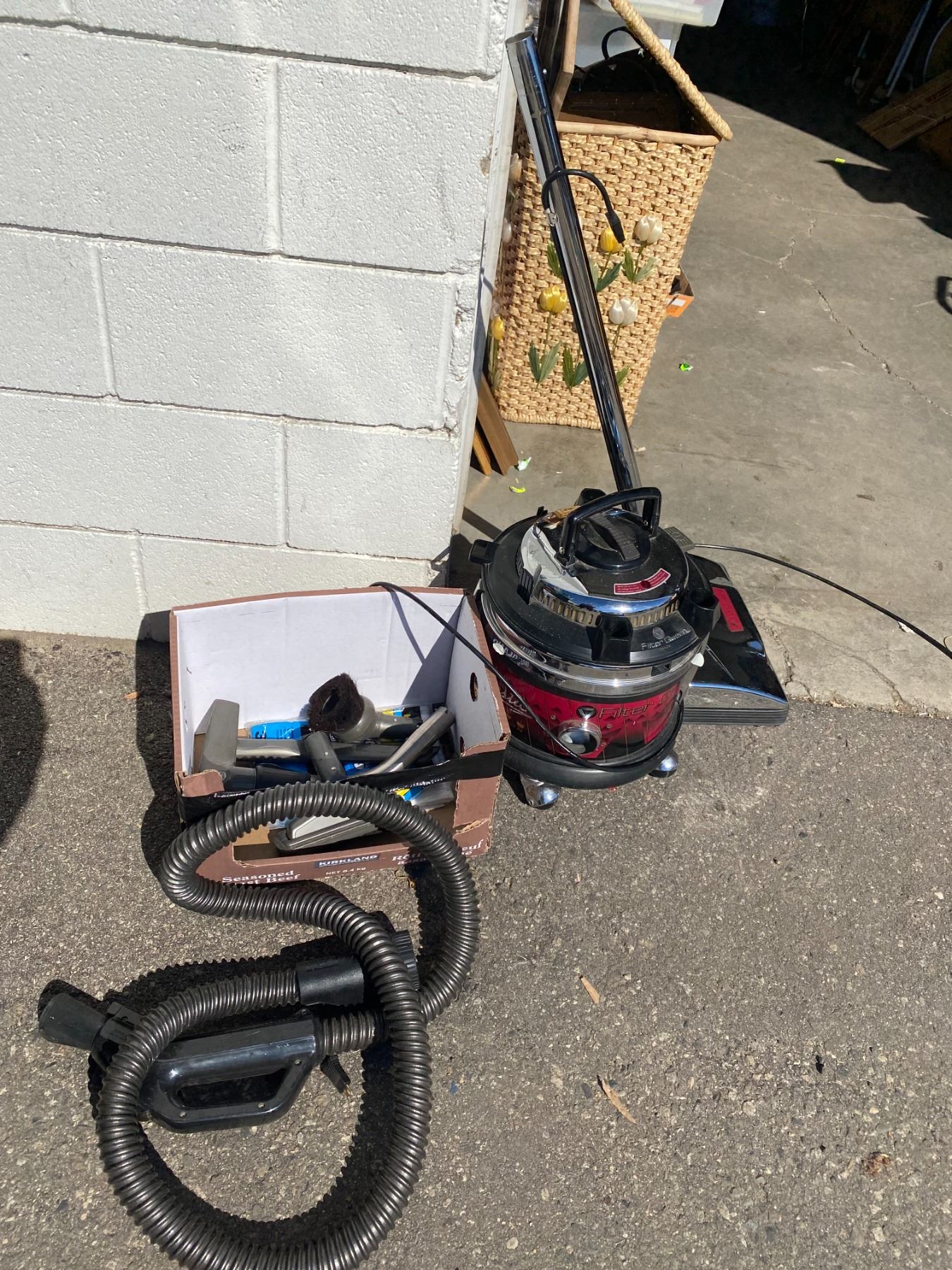 Filter queen magestic vacuum