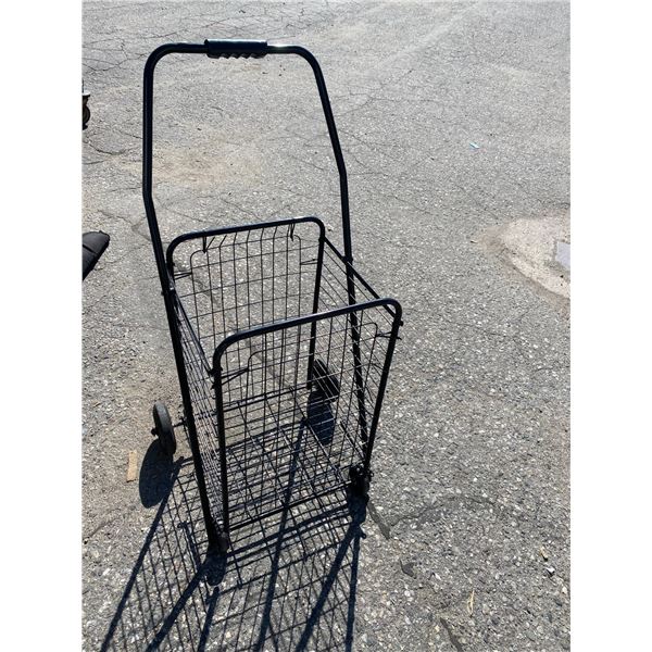 Folding rolling cart