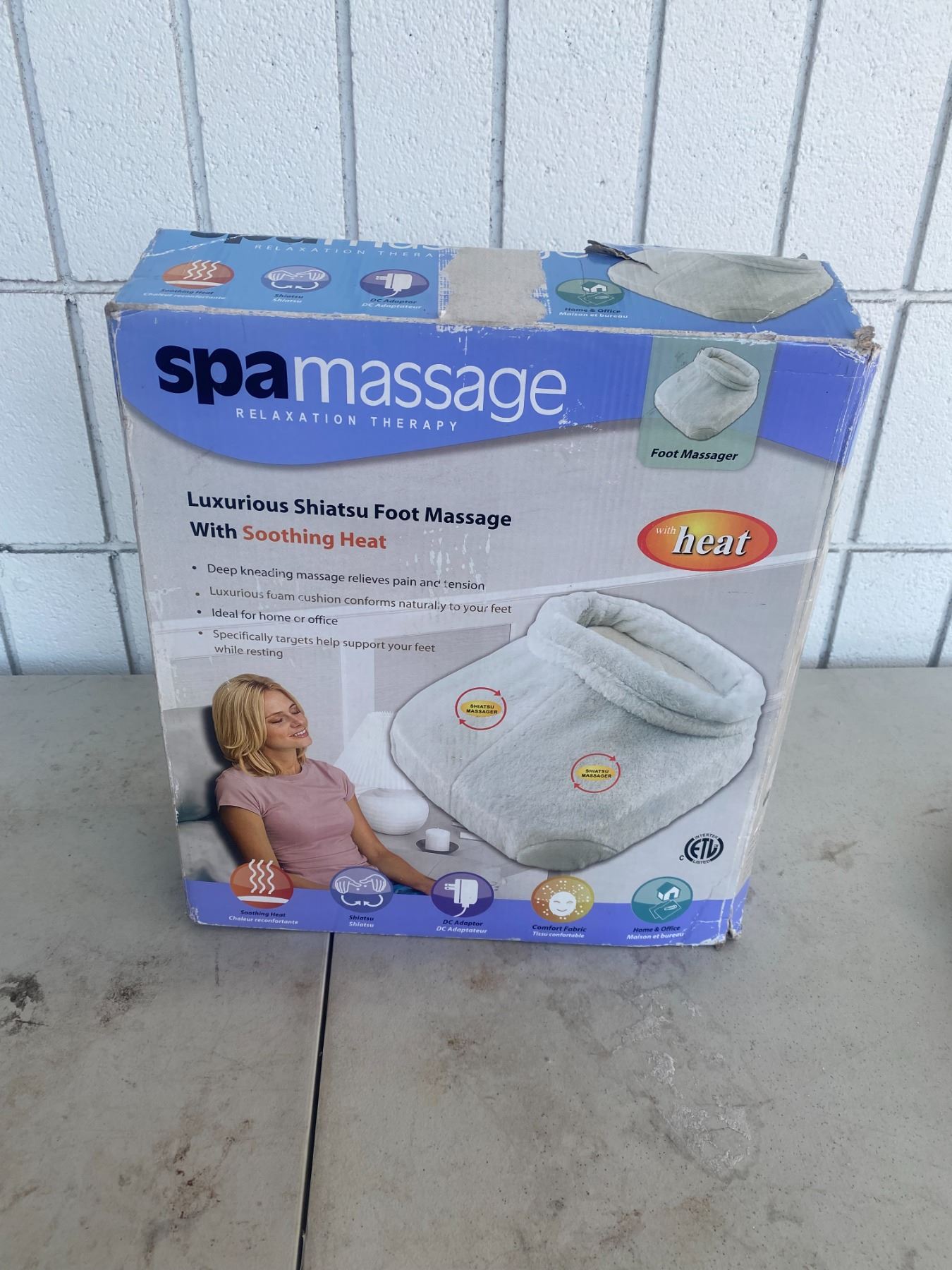 Shiatsu foot massager