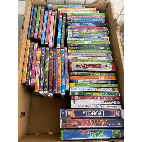 Dvds and vhs