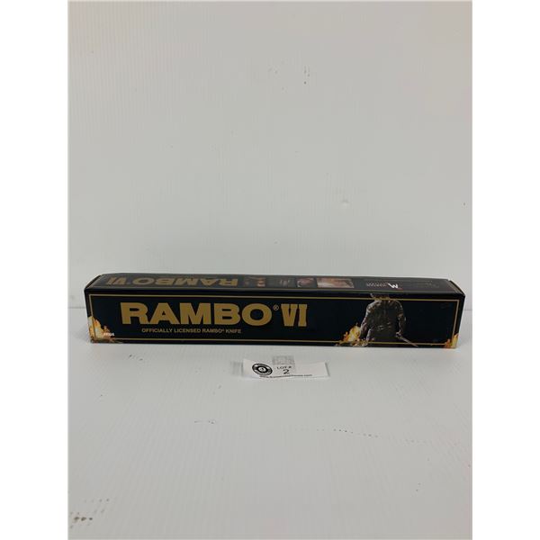 Offical Rambo IV Knife.New In Box