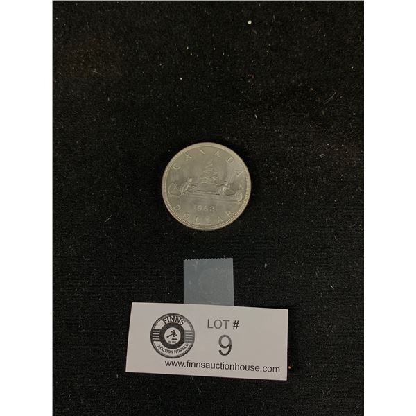 1963 Canada Silver Dollar