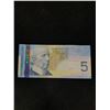 Image 2 : Lot of 10 Canadian $5 Bank Notes Au/UNC
