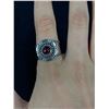 Image 2 : Vintage 925 Sterling Silver with Garnet stone ring