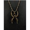 Image 3 : Vintage Sterling Silver Spider Pendant with Black Onyx, Necklace