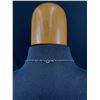 Image 3 : 925 Sterling Silver with Blue Topaz Pendant Necklace
