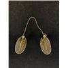 Image 2 : Vintage Sterling Silver Sweater Pins with Abalone Inlaid, Mexico