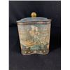 Image 2 : Vintage Braid's Best Tea Tin - Vancouver BC & English Biscuit Tin