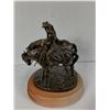 Image 3 : .Collectable Montana Silversmiths Sculpture "Two Trails Become One Road" - 7" Tall