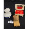 Image 2 : Vintage Elgin Ladies Compact, Elizabeth Arden Powder Box & Carved Jewel Box