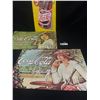 Image 2 : Collectible Lot of Pepsi Cola Tin Sign and Coca Cola Advertisments