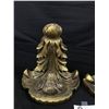 Image 2 : 2 Nice Decorative 9" T Wall Sconces.