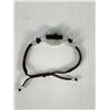 Image 2 : Pretty Translucent Jadeite Jade Lotus Flower String Bracelet