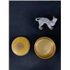 Image 2 : Vintage Brass Lot, Money Bag Vase, Cat, Devil Shoe Horn and Sunflower Vase