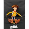 Image 1 : Disney Store Toy Story Pull Sting Woody with hat over 30 Phrases works and clean
