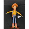 Image 2 : Disney Store Toy Story Pull Sting Woody with hat over 30 Phrases works and clean