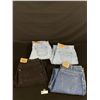 Image 1 : Vintage Levis Black 36"x32", 2 Blue 36"x32", 1 36"x30"