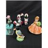 Image 2 : Vintage Lot of Figurines, Salt + Pepper with Cork Stoppers Josef Originals, Bone China Panda Bears