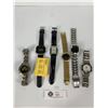 Image 1 : Nice Lot of Men's Wristwatches. Most Need Batteries