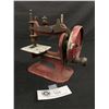 Image 2 : Vintage Miniture Sewing Machine 7"w 6 3/4"h